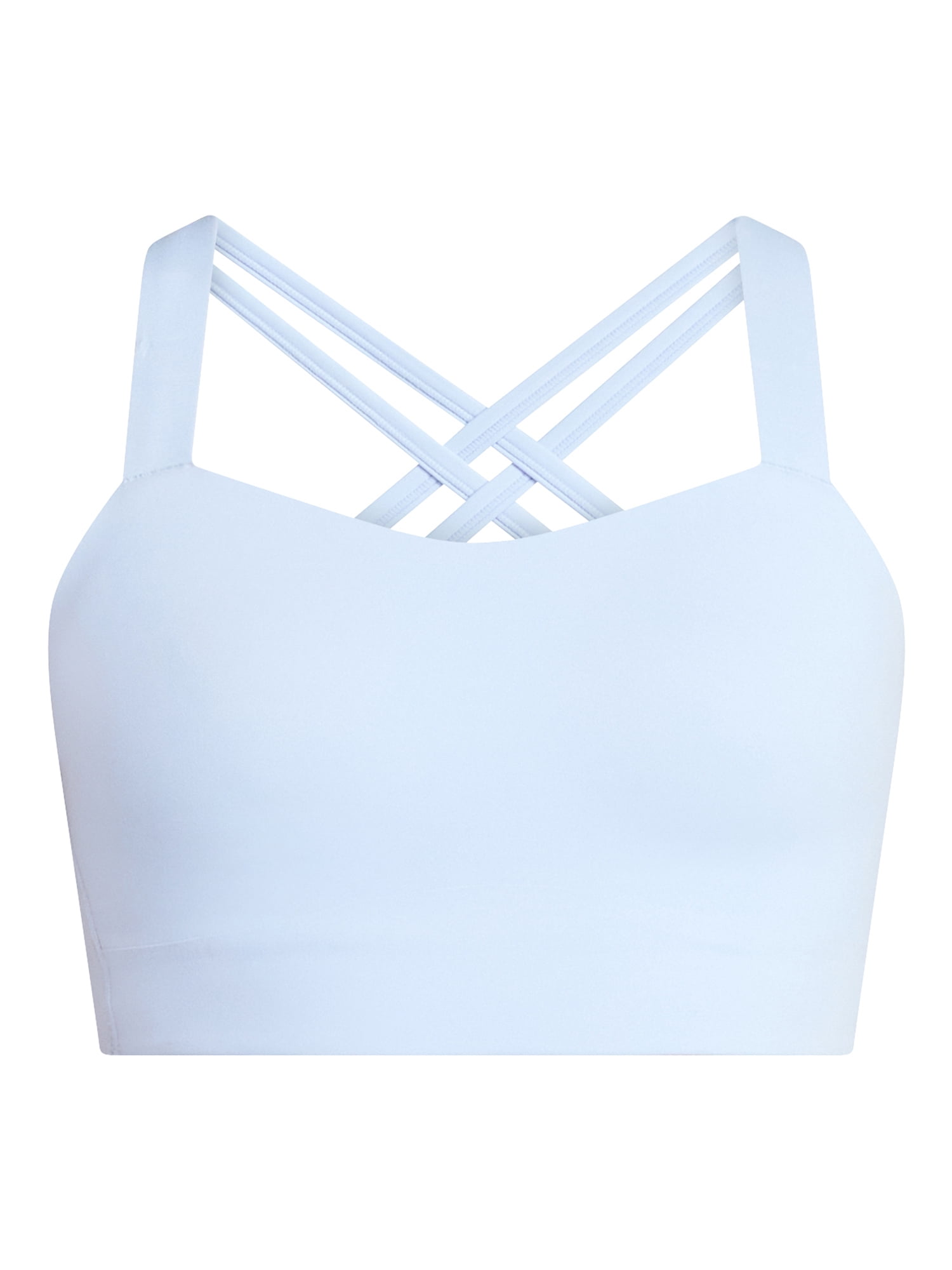 Avia Women's Low Impact Longline Strappy Back Sports Bra, Sizes XS-XXXL