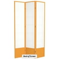 thumbnail image 6 of Red Lantern 7 ft. Tall Double Cross Shoji Screen - Honey - 3 Panels, 6 of 6