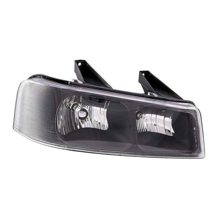 KarParts360 For Chevy Express 1500/2500/3500 2003-2014 Headlight Passenger Side | Clear Lens | Plastic Housing Material | 12.8 VDC Volts | Replacement For 15748583, 15879432