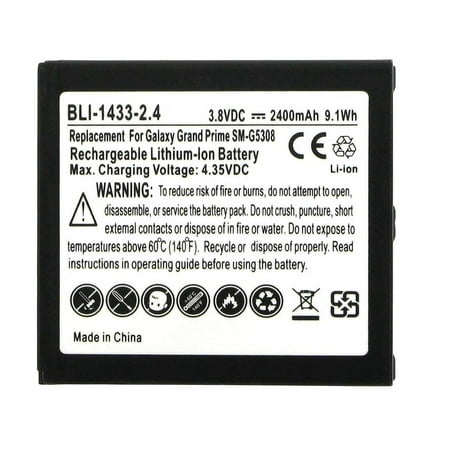 Empire BLI-1433-2.4 3.8V 2400mAh Lithium Ion (Li-ion) Smartphone Replacement Battery - Fits Samsung Galaxy Grand Prime, Galaxy J3 and LG Volt 2 + 30% Off!