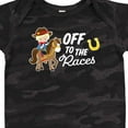 thumbnail image 4 of Inktastic Off to the Races with Cowboy on Horse Boys Baby Bodysuit, 4 of 5