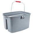 thumbnail image 1 of CUBETA DOBLE DE PLASTICO RUBBERMAID MODELO FG262888GRAY CAPACIDAD DE 18 LTS COLOR GRIS, 1 of 3