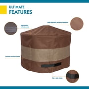 duck covers ultimate 36-in. round fire pit cover