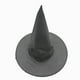 thumbnail image 2 of Minnieouse Peaked Caps Solid Unisex Wizard Hats Decoration Performance Halloween Makeup Children Supplies Headwear Witch Accessory Sombreros negro, 2 of 3