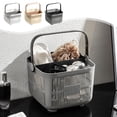 thumbnail image 1 of Feltree Handheld Shower Caddy with Dry Wet Separation Large Capacity Bathroom Organizer for College Dorm Storage Basket, 1 of 7