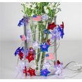 thumbnail image 4 of Ranliy 4Th of July Light, Red White Blue Led Star String Lights, 9.8Ft Patriotic Decorations with Remote Control, Independence Day Lights for Indoor/Outdoor, Memorial Day, Veterans Day, 4 of 8