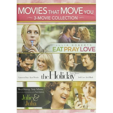 Movies That Move You: Julie & Julia / The Holiday / Eat Pray Love (DVD)
