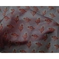thumbnail image 4 of oneOone Silk Tabby Fabric Floral & Paisley Block Print Fabric BTY 42 Inch Wide, 4 of 4