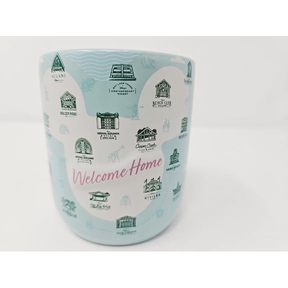 Disney Resorts Vacation Club Member Welcome Home Mug