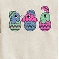 thumbnail image 3 of Instant Message - Chicks In Eggs - Toddler And Youth Crewneck Fleece Sweatshirt, 3 of 6