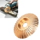 thumbnail image 3 of Muela abrasiva disco de sierra de acero con alto contenido de carbono limpieza rápida disco amoladora de carpintería dorado curvo resistente al desgaste adecuado para lijado Anggrek Otros, 3 of 8