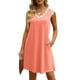 thumbnail image 3 of Vestido Casual Con Cuello En V Para Mujer Vestido Cosido Con Encaje De Mujer Vestido Casual Con Cuello En V De Verano Vestido Corto Con Cuello En V Casual Vestido Con Cuello En V ANGGREK Otros, 3 of 6