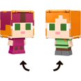 thumbnail image 4 of Minecraft Flippin’ Figs Alex & Axolotl Figures 2-Pack, 2-in-1 Fidget Play & Pixelated Design - Walmart Exclusive, 4 of 6