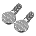 thumbnail image 2 of 1 Paire de Vis à Pouce Rotatives pour Barbecue, Vis en Acier Inoxydable pour Fours Électriques, Fourchettes à Dinde, Outils de Barbecue Extérieurs, 2 of 9