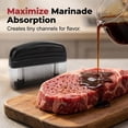 thumbnail image 5 of Professional Spring-Loaded Meat Tenderizer, 5 of 8