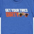 thumbnail image 3 of Disney's Cars - Get Your Tires Dirty - Boy's Toddler And Youth Short Sleeve Graphic T-Shirt, 3 of 5
