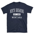 thumbnail image 1 of North Browning Montana Classic Established Men's Cotton T-Shirt, 1 of 1