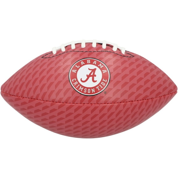 Alabama Crimson Tide Rubber Glossy Mini Football
