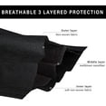 thumbnail image 2 of Woeilo Disposable F Mask, 100 PCS Black Masks, 3 Ply Protection F Masks Adults 100 Pcs 100 Count (Pack of 1), 2 of 5