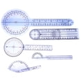 thumbnail image 2 of 5Pcs Spinal Goniometer Rotation Measurement Tool 6/8/10inch 360 Degree Joint Range Motion Plastic Rulers, 2 of 7