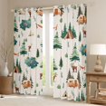 thumbnail image 2 of Erosebridal Kids Travel Adventure Camper Black Out Curtains,Adventure Theme Curtains Pack of 2 (42x63 Each) For Retro Trailer Lover, 2 of 7