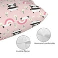 thumbnail image 3 of Kdxio Cotton Pillow Cases 20"x30" Pillowcases,Soft and Breathable Bedroom Pillow Cases-Cute Cartoon Panda, 3 of 8
