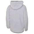 thumbnail image 3 of Girls Youth  Heather Gray Detroit Red Wings Ultimate Teddy Fleece Pullover Hoodie, 3 of 3