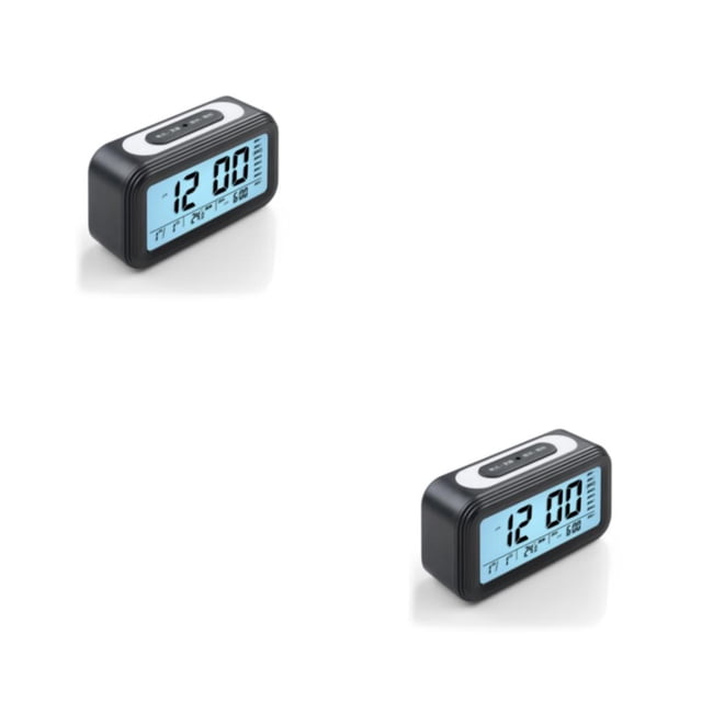 Injueey Reloj despertador Dispositivo de tiempo Mano de obra fina multicolor Tamaño compacto Calendario de ahorro de espacio Cronómetro de Type2 NO2