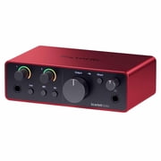 Focusrite Scarlett Solo 4th Gen USB Audio Interface with Condenser Microphone Package