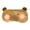 D, variant on Opvise Plush Bear Eye Mask for Hot & Cold Therapy, Spa & Sleep Aid, Adjustable Elastic Strap, Light Blocking, Cute Capybara Design, Migraine Relief, Universal Fit