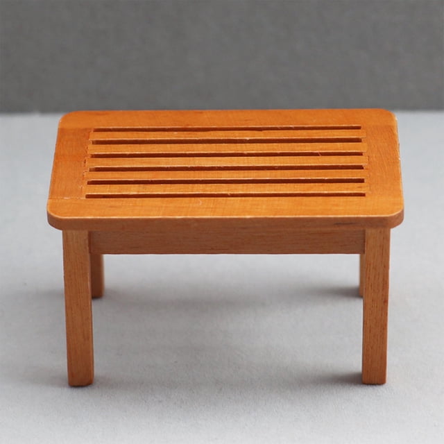 de 1/12, casa de , muebles de de la hogar, juguete para de imitación, auxiliar de té de Hugo escritorio de café
