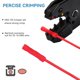 thumbnail image 3 of Conector a tope HKS con aislamiento de vinilo, 200 unidades, rojo 22-16 AWG, 3 of 6