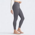 thumbnail image 7 of WULMLEO Leggings for Women Tummy Control Butt Lifting Legging Tights Workout Quick Dry High Waisted 7/8 Leggings Gray S, 7 of 7