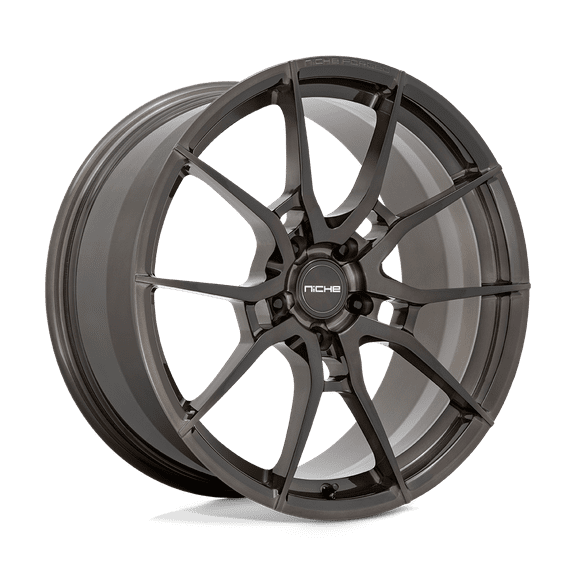 Niche Mono Monoblock Forged Rim M111 20X10 5X120 SMOKE 25MM, T111200013 25