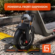 5TH WHEEL G11Pro 1200W Peak Motor Electric Scooter for Adult, 11” Vacuum Tires, 46.8V 20mph & 40 Miles Range E Scooter with Turn Signal & App Control