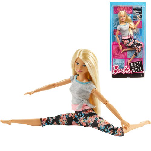 Muñeca Barbie Original de 22 articulaciones, juguete deportivo para Yoga, gimnasia, movimiento ilimitado, novedad Fivean unisex