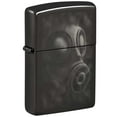 thumbnail image 1 of Zippo 48588 Gas Mask Design High Polish Black Windproof Lighter, 1 of 5