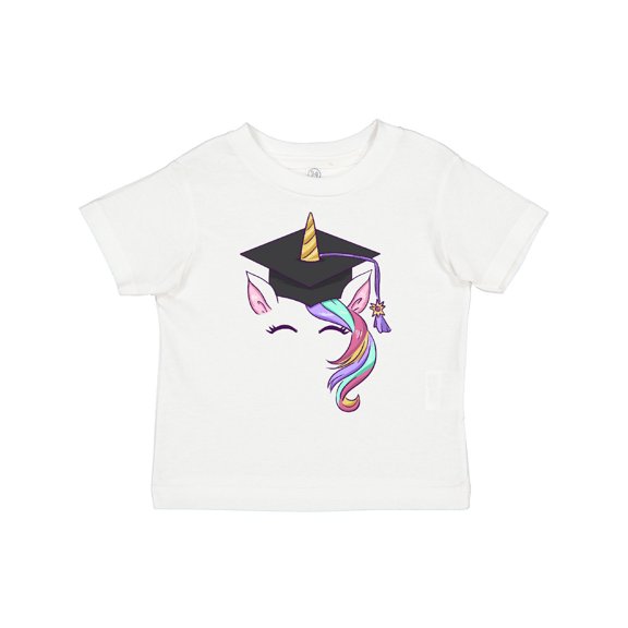 Inktastic Graduation Cap Unicorn Boys or Girls Toddler T-Shirt