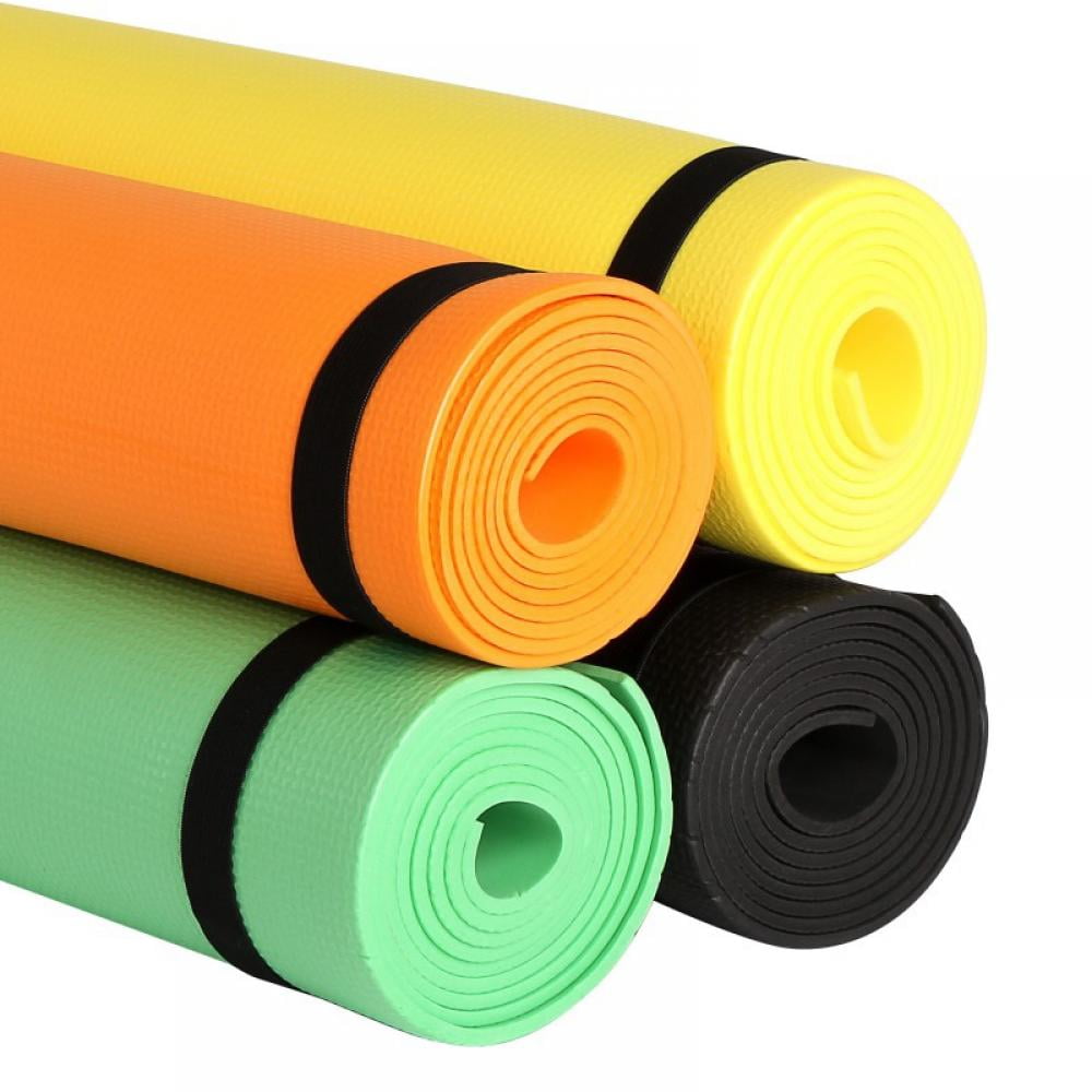 Yoga Mat Non-slip Fitness Pad Mat 4MM Thick Durable Extra Thick Exercise 
