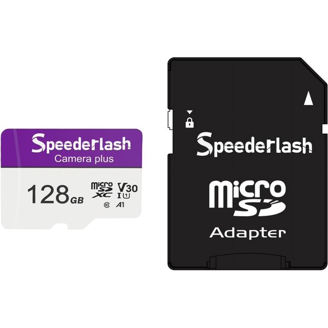 czcpp-Tarjeta de memoria Micro SDXC de 128 GB, cámara Plus TF con adaptador, velocidad de lectura de hasta 90 MB/s, soporte de video 4K UHD y 5K, U1, V30, clasificación A1, impermeable, para