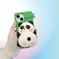 thumbnail image 4 of BINUFF Panda Butt Phone Case - Cute 3D Silicone Phone Cover for Girls, for iPhone 13, 4 of 7