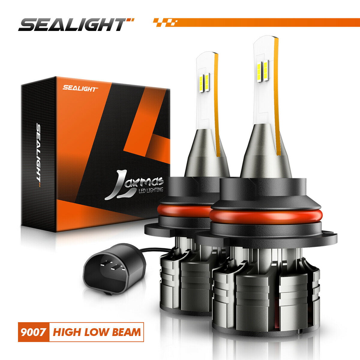 Xentec H13 9008 LED Headlight Bulbs Kit for Ford F150 High Low Beam 6500K 
