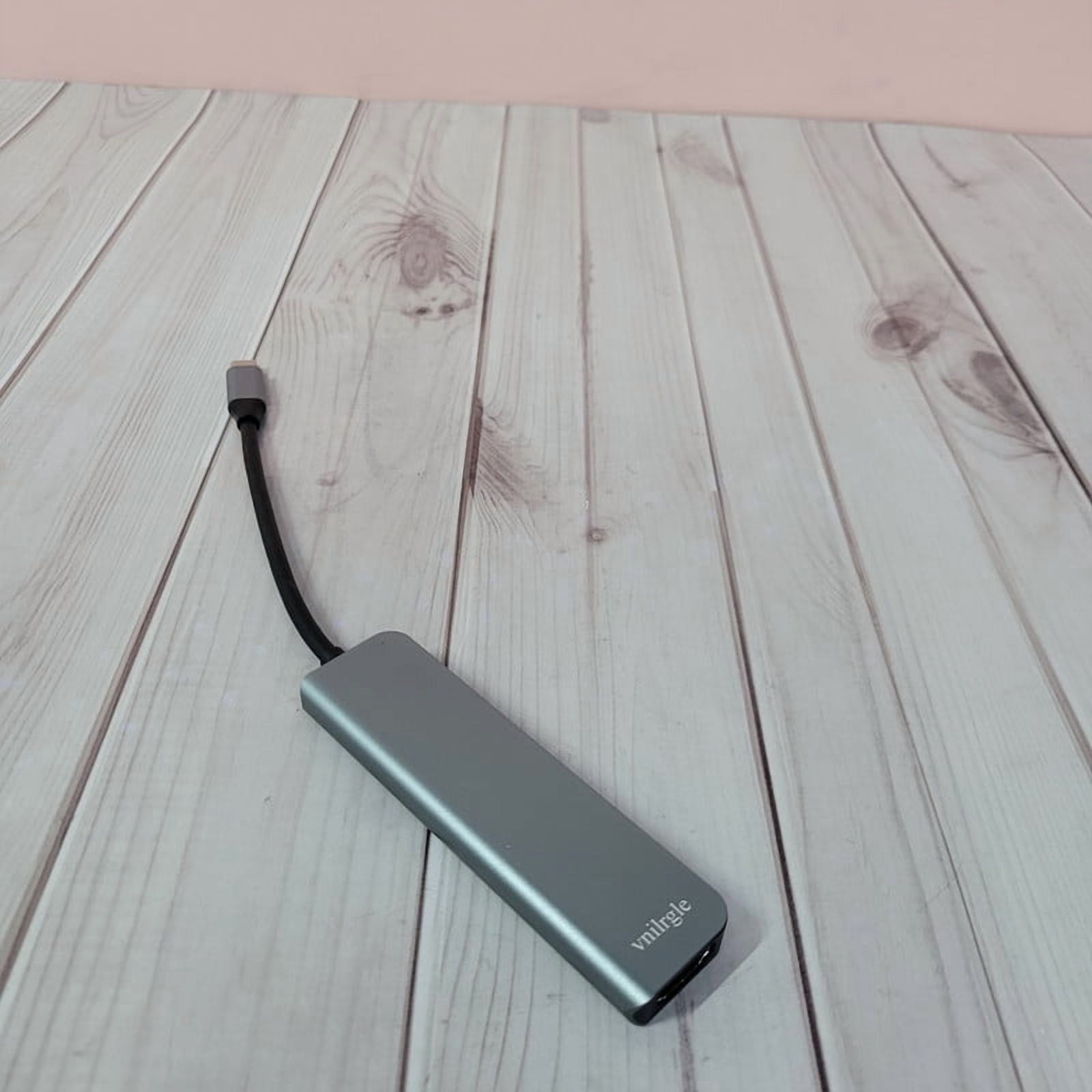 vnilrgle USB hubs  Aluminum Alloy Design – High-Speed – Perfect for Home & Office
