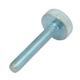 thumbnail image 2 of Unique Bargains M8x50mm Thread Zinc Plated Knurled Round Head Thumb Screws Silver Blue 4pcs, 2 of 3