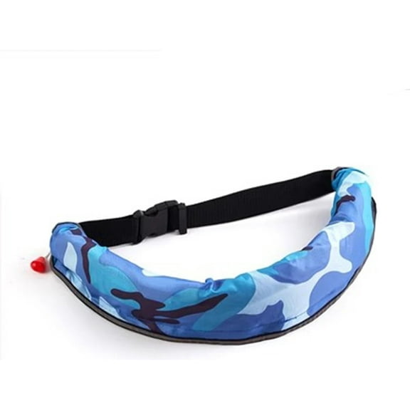 2025 Self-Inflating 100N Life Belt – Portable Inflatable Waist Life Jacket for Water Safety
