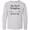 AC-Heather Grey, variant on Inktastic My Great Grandma Loves Me- Heart Great Grandchild Long Sleeve Youth T-Shirt