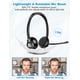 thumbnail image 3 of Auriculares USB New bee H361 con micrófono para PC y portátil, 3 of 6