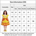 thumbnail image 4 of LumiFest Princess Dress for G'irl's Halloween Cosplay Costume Birthday Party Fancy Dress up 3-12 Y, 4 of 12