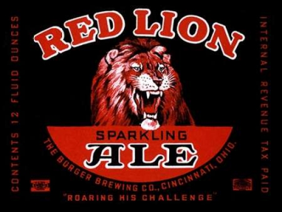 Red Lion Ale Canvas