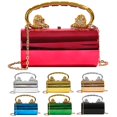 thumbnail image 2 of Acrylic Clutch Purse Cylinder Women Shoulder Bag with Chain Crossbody Bag Hobo Bag for Wedding Prom Party, 2 of 4